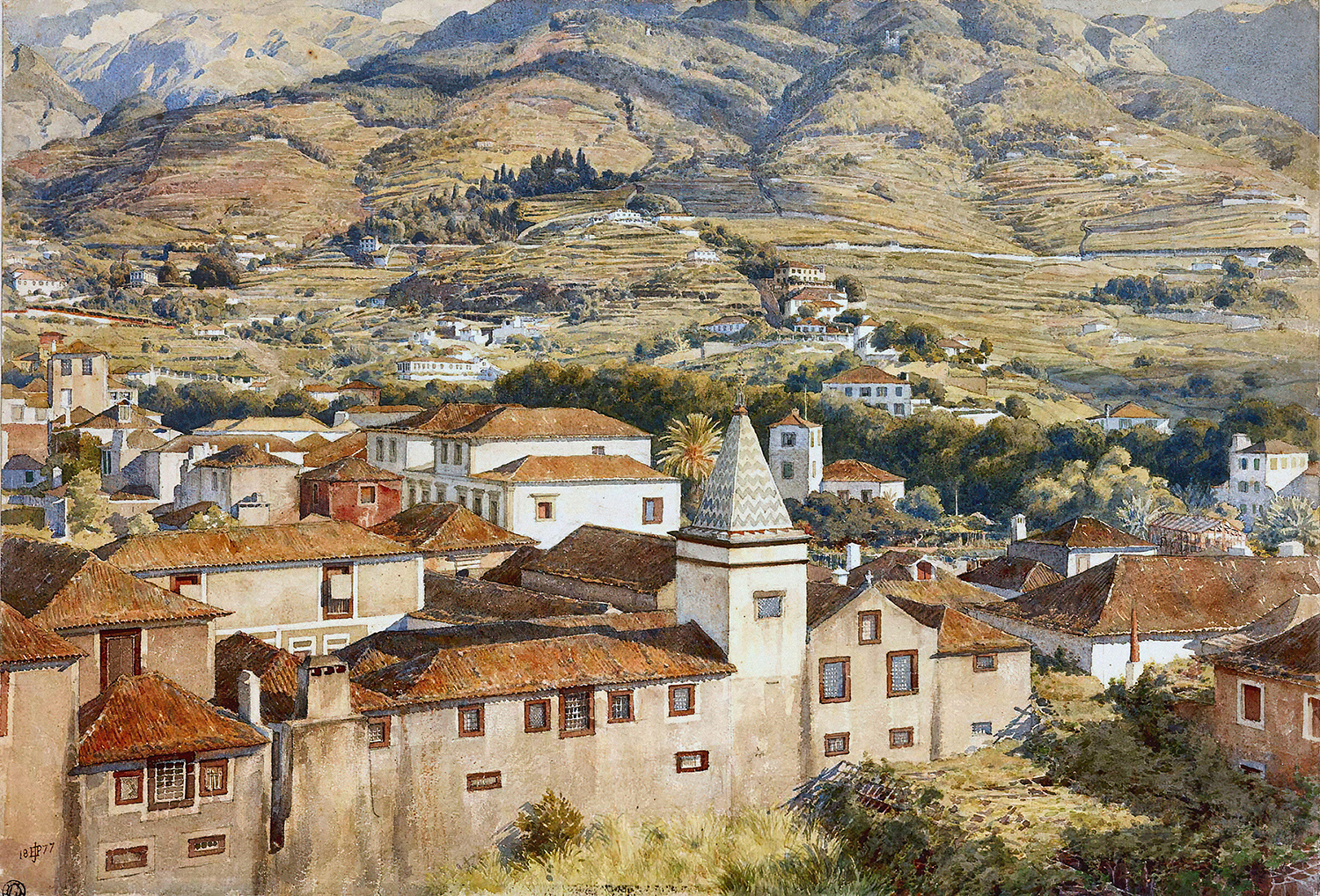 Funchal Morning Sun by Edward Poynter, 19th century.